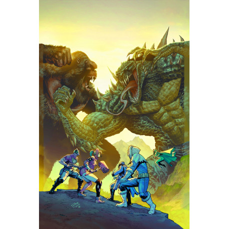 JUSTICE LEAGUE VS GODZILLA VS KONG 2 2 OF 7 CVR A CHRISTIAN DUCE