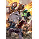 JUSTICE LEAGUE VS GODZILLA VS KONG 2 2 OF 7 CVR D LUCAS MEYER CARD STOCK VAR