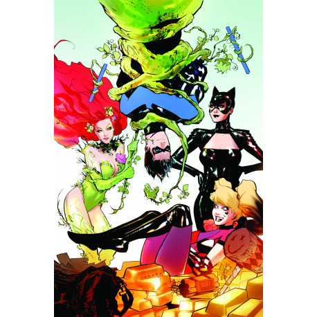 NIGHTWING 128 CVR D MARCIO TAKARA GOTHAM CITY SIRENS CARD STOCK VAR