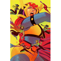 BIRDS OF PREY 23 CVR B NIMIT MALAVIA CARD STOCK VAR