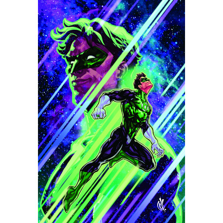 GREEN LANTERN 25 CVR B CARLOS DANDA CARD STOCK VAR