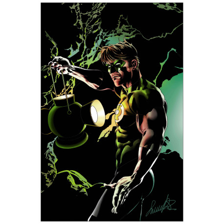 GREEN LANTERN 25 CVR C SALVADOR LARROCA CARD STOCK VAR