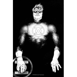 GREEN LANTERN 25 CVR F STEVAN SUBIC GLOW-IN-THE-DARK FOIL VAR