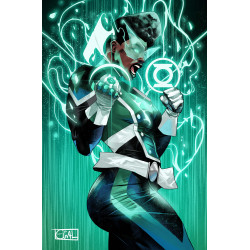 GREEN LANTERN CORPS 6 CVR B EDWIN GALMON CARD STOCK VAR