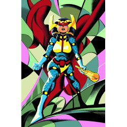 NEW GODS 8 OF 12 CVR B JAVIER RODRIGUEZ CARD STOCK VAR