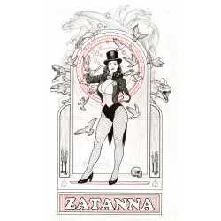 ZATANNA 6 OF 6 CVR B FRANK CHO CARD STOCK VAR