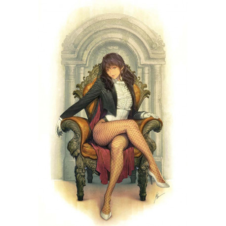ZATANNA 6 OF 6 CVR C HOMARE CARD STOCK VAR