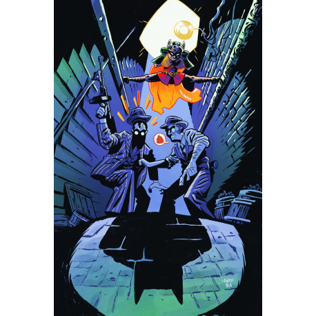 BATMAN ROBIN YEAR ONE 9 OF 12 CVR B JUNI BA CARD STOCK VAR
