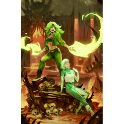 FIRE ICE WHEN HELL FREEZES OVER 4 OF 6 CVR B JESSICA FONG CARD STOCK VAR
