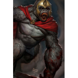 DC VS VAMPIRES WORLD WAR V 11 OF 12 CVR B RYAN BROWN CARD STOCK VAR