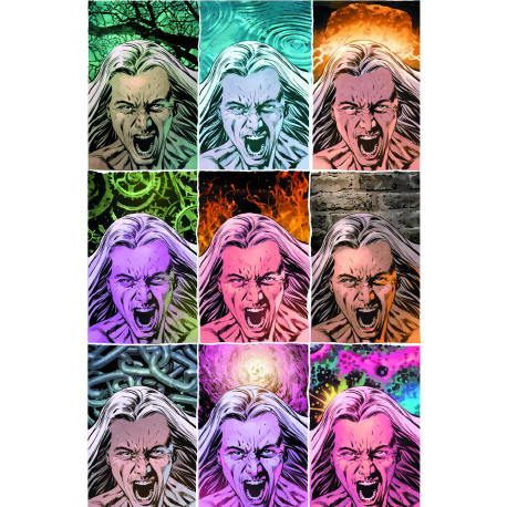 RESURRECTION MAN QUANTUM KARMA 4 OF 6 CVR B MIKE PERKINS CARD STOCK VAR MR 