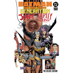 BATMAN WHITE KNIGHT PRESENTS HARLEY QUINN AND GENERATION JOKER THE DELUXE EDITION HC MR 