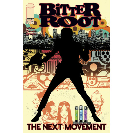 BITTER ROOT THE NEXT MOVEMENT 5 OF 5 CVR A SANFORD GREENE CONNECTING MR 