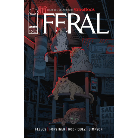 FERAL 15 CVR A TONY FLEECS TRISH FORSTNER