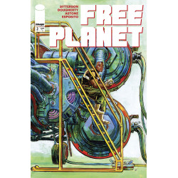 FREE PLANET 3 CVR B JED DOUGHERTY LADDER VAR