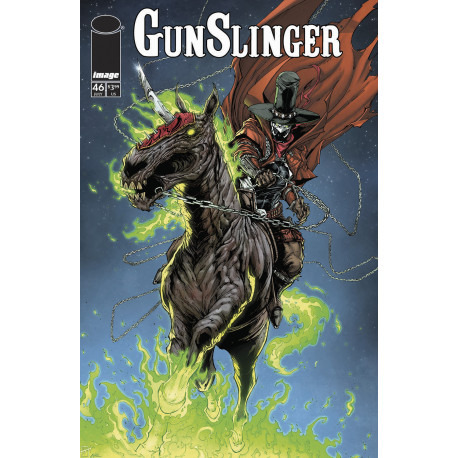 GUNSLINGER SPAWN 46 CVR B JONATHAN URIBE VAR