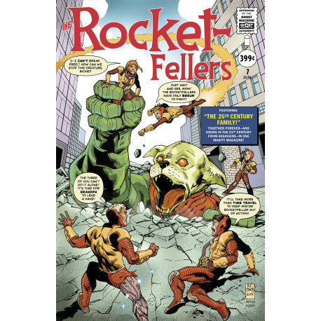 ROCKETFELLERS 7 CVR D RAMON BACHS FANTASTIC FOUR HOMAGE VAR