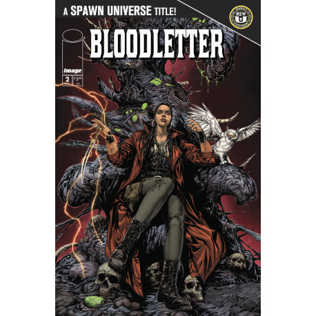 SPAWN BLOODLETTER 2 OF 5 CVR B RAYMOND GAY VAR