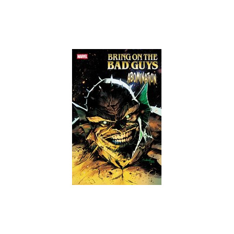 BRING ON THE BAD GUYS ABOMINATION 1 JONAS SCHARF VAR 