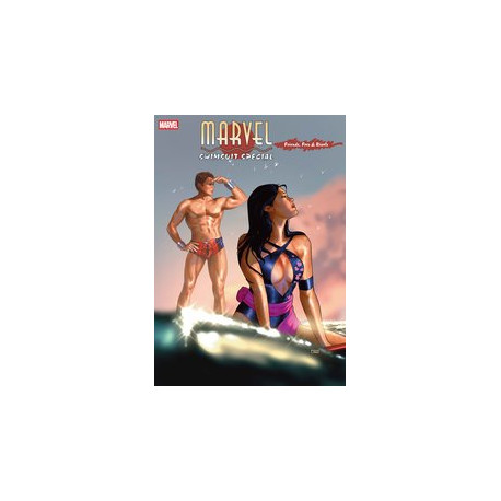 SWIMSUIT SPECIAL FRIENDS FOES RIVALS 1 TAURIN CLARKE VAR 