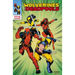 WOLVERINES DEADPOOLS 1 ANDREA DI VITO RETRO VISION VAR