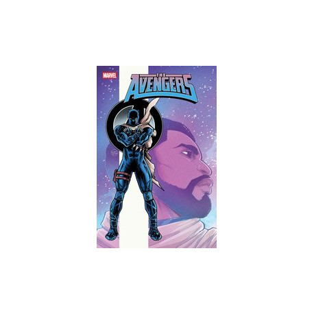 AVENGERS 28 LUCIANO VECCHIO BLACK PANTHER VAR