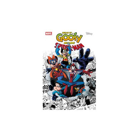 WHAT IF GOOFY BECAME SPIDER-MAN 1 ANDREA FECCERO VAR 