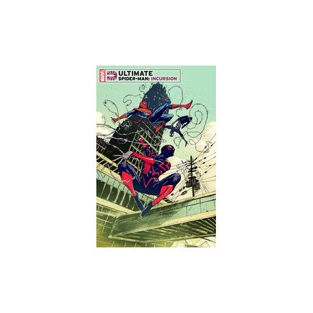 ULTIMATE SPIDER-MAN INCURSION 2 SANFORD GREENE VAR