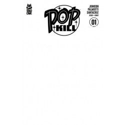 POP KILL 1 OF 4 Second Printing Cvr B Blank Var MR 