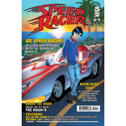 SPEED RACER 1 CVR G 10 COPY CHRIS BATISTA CAR MAGAZINE HOMAGE UNLOCK VAR