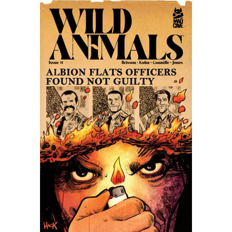 WILD ANIMALS 1 OF 5 CVR B ROBERT HACK VAR