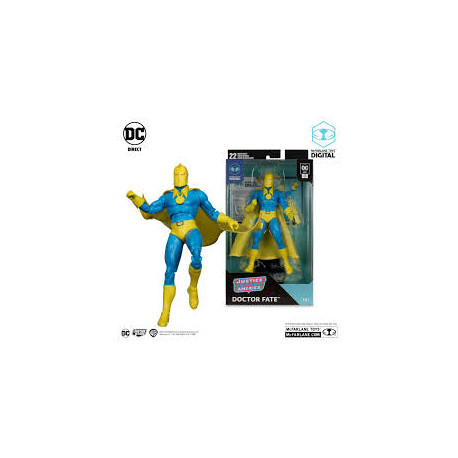 DC MCFARLANE DIGITAL 7IN WV4 SILVER AGE DOCTOR FATE 18 CM