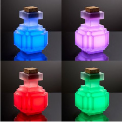 POTION LUMINEUSE REPLIQUE COLLECTOR MINECRAFT