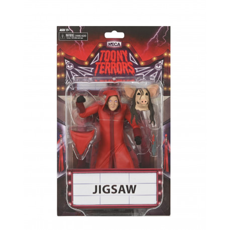SAW TOONY TERRORS JIGSAW KILLER RED ROBE 15 CM