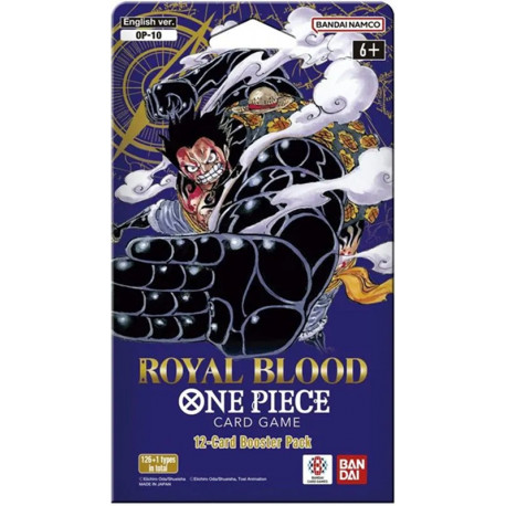 ONE PIECE CARD GAME TCG ROYAL BLOOD OP 10 BOOSTER BLISTER VERSION ANGLAISE