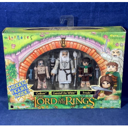 LOTR GOLLUM GANDALF AND FRODO MINIMATES 9 CM