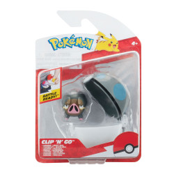 GOURMELET ET MASSE BALL POKEMON CLIP N GO POKE BALLS