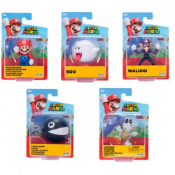 SUPER MARIO MINI FIGURINES 6 CM