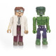 HULK AND BRUCE BANNER MINIMATES ACTION FIGURES 7 CM