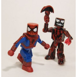 SPIDER-MAN ET CARNAGE MINIMATES ACTION FIGURES 7 CM