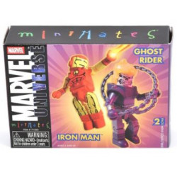 IRON MAN AND GHOST RIDER MINIMATES ACTION FIGURES 7 CM