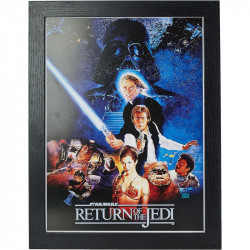STAR WARS EPISODE VI FRAMED 30X40CM PRINT