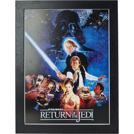 STAR WARS EPISODE VI FRAMED 30X40CM PRINT