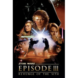 STAR WARS EPISODE III COLLECTOR PRINT FRAMED