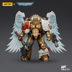 BLOOD ANGELS SANGUINARY GUARD WITH ENCARMINE AXE AND INFERNO PISTOL WARHAMMER 40,000 FIGURINE 12 CM