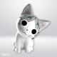 CHI ASSIS TIRELIRE UNE VIE DE CHAT 15 CM