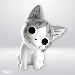 CHI ASSIS TIRELIRE UNE VIE DE CHAT 15 CM