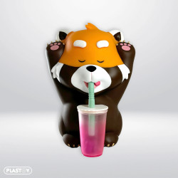 TIRELIRE BUBBLE PANDA TEA