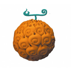 FRUIT DU DEMON ACE PYROFRUIT TIRELIRE ONE PIECE 12CM