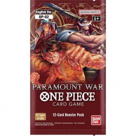 ONE PIECE CARD GAME TCG PARAMOUNT WAR BOOSTER OP 02